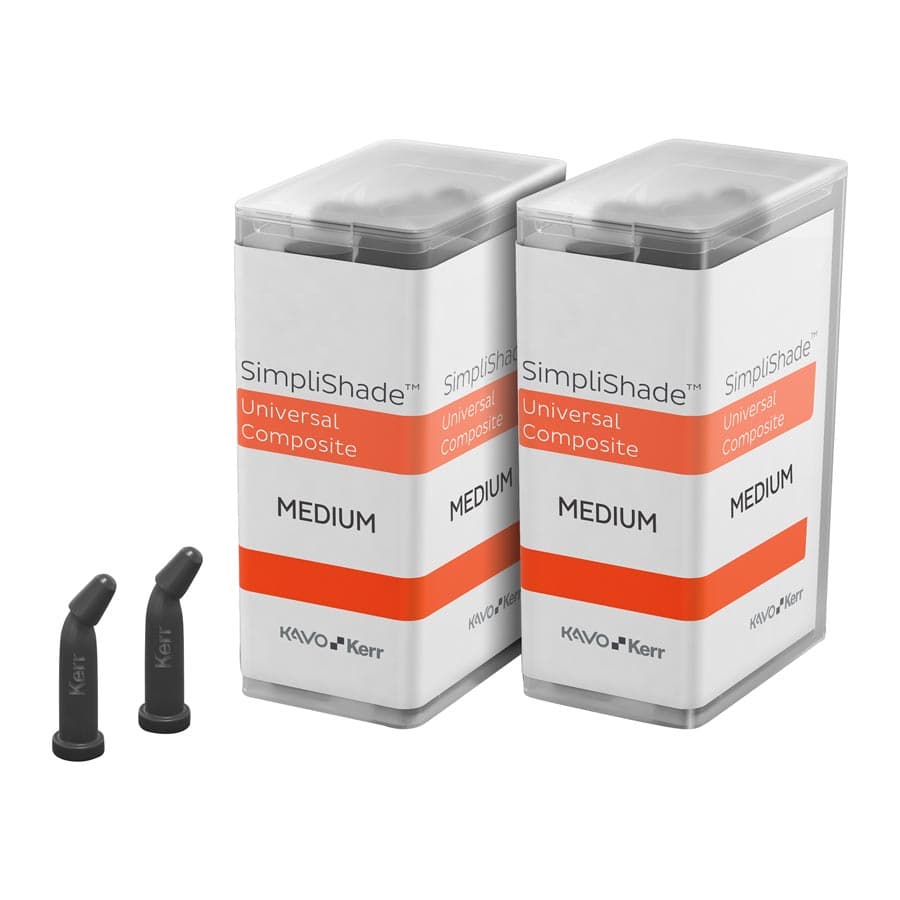Kerr SimpliShade Universal Nanohybrid Composite, Bleach White, 0.25g Unidose Compules, 10/Pk, 37009 thumbnail 6