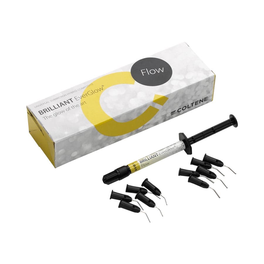 BRILLIANT EverGlow Flow Flowable Composite Syringe Refill, Shade A2/B2, 2 g, 60019754 thumbnail 11