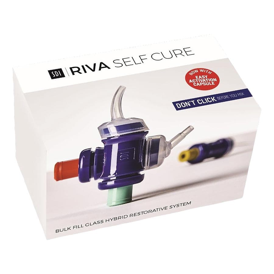 Riva Self Cure Glass Ionomer Restorative Capsules, Shade A2, Regular Set, 50/Box, 8600002 thumbnail 11