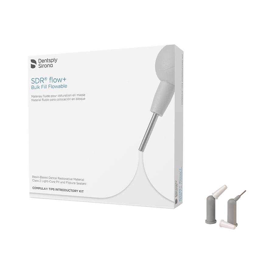 SureFil SDR Flow+ Bulk Fill Flowable Composite Intro Kit, Universal Shade, 25 x 0.25 g Compula Tips with Gun, 61C100 thumbnail 13