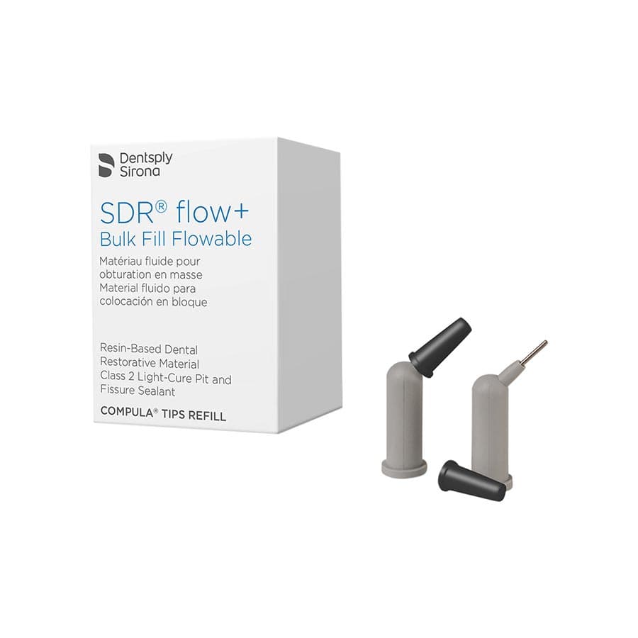 SureFil SDR Flow+ Bulk Fill Flowable Composite, Compula Tips Refill, Shade A2, 0.25 g, 15/Pk, 61C107 thumbnail 12
