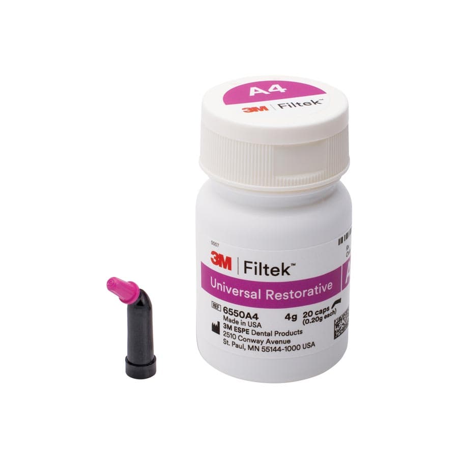 3M Filtek Universal Restorative Capsules, Shade A4, 0.2 g, 20/Box, 6550A4 thumbnail 8