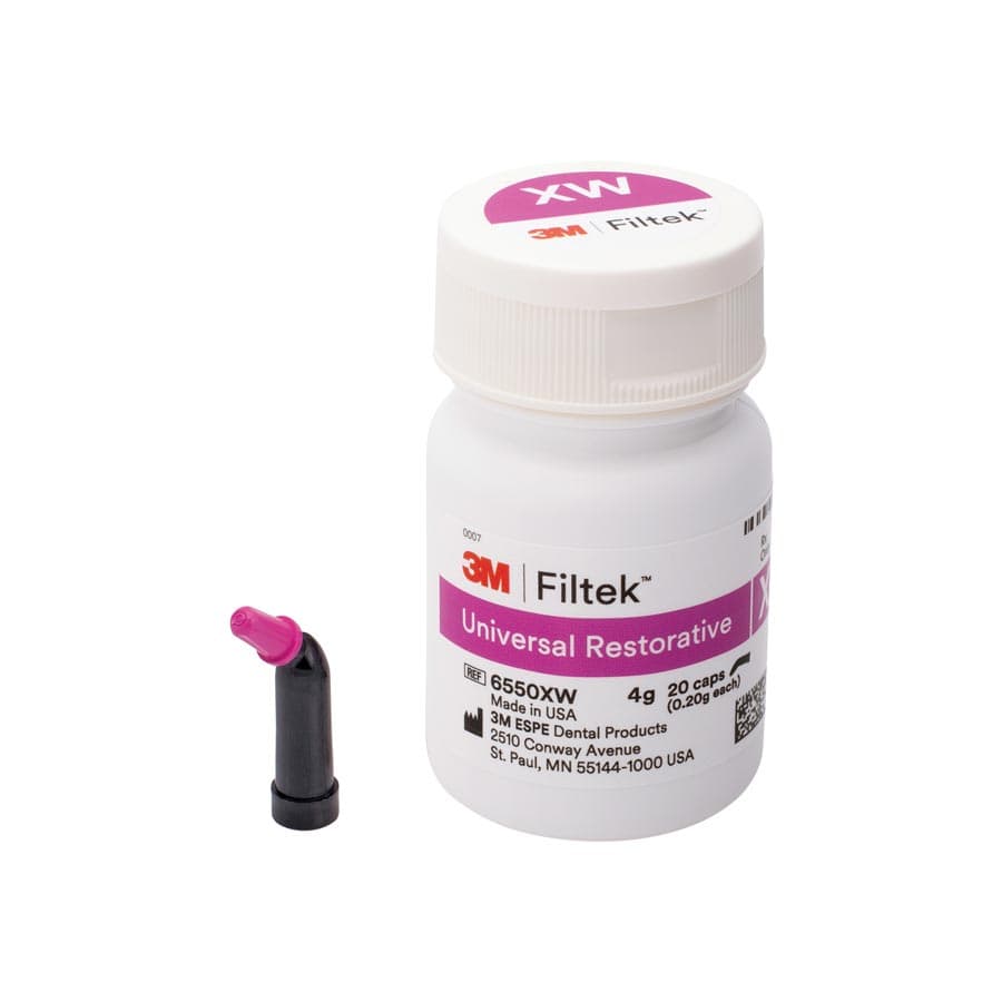 3M Filtek Universal Restorative Capsules, Extra White (XW), 0.2 g, 20/Box, 6550XW thumbnail 8