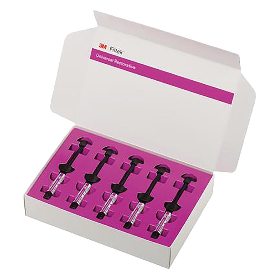 Filtek Universal Restorative Essentials Kit, 5 x 4g Syringes (A1, A2, A3, A3.5, PO), 6555-SK thumbnail 10