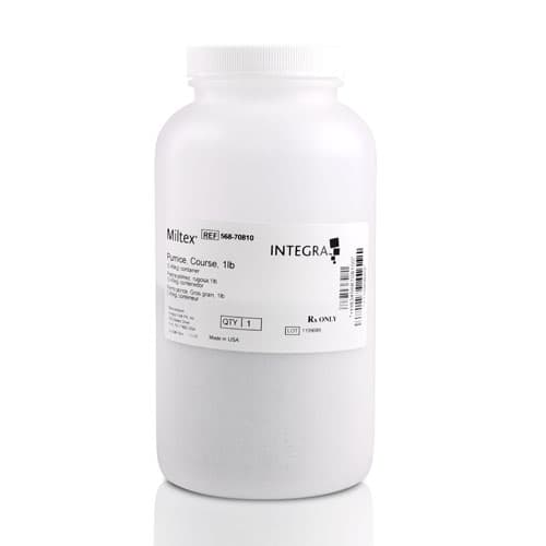 Integra Miltex Pumice Powder, Coarse Grit, 1 lb Bottle, 568-70810 thumbnail 3