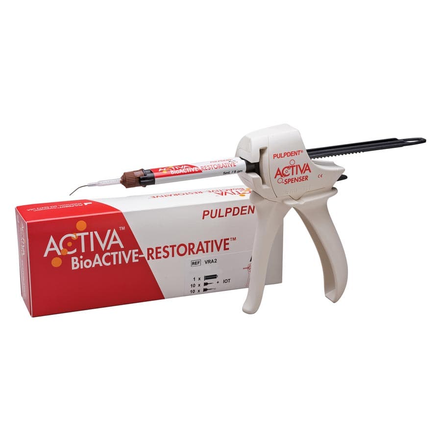 Activa BioACTIVE-RESTORATIVE Starter Kit, A2 Shade, 5 mL Syringe, with ACTIVA-SPENSER and 20 Mixing Tips, VR-A2 thumbnail 21