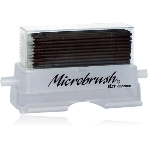 Microbrush X Extended Reach Applicator Kit with Dispenser, Black, 100/Pk, MPX thumbnail 8