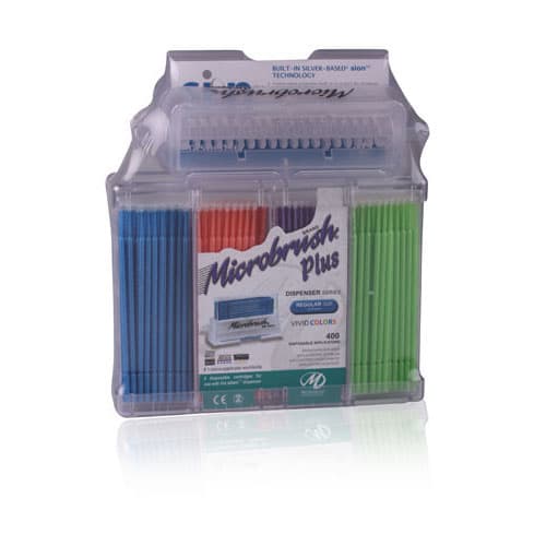 Microbrush Plus Dispenser Kit, Fine (1.5 mm), Assorted Pink/Yellow, 400 Applicators, PF400-KIT thumbnail 18