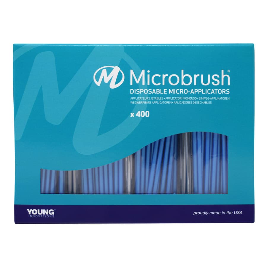 Microbrush Plus Micro-Applicator Dispenser Refills, Regular (2 mm), Blue, 400/Pk, PR400BL thumbnail 16