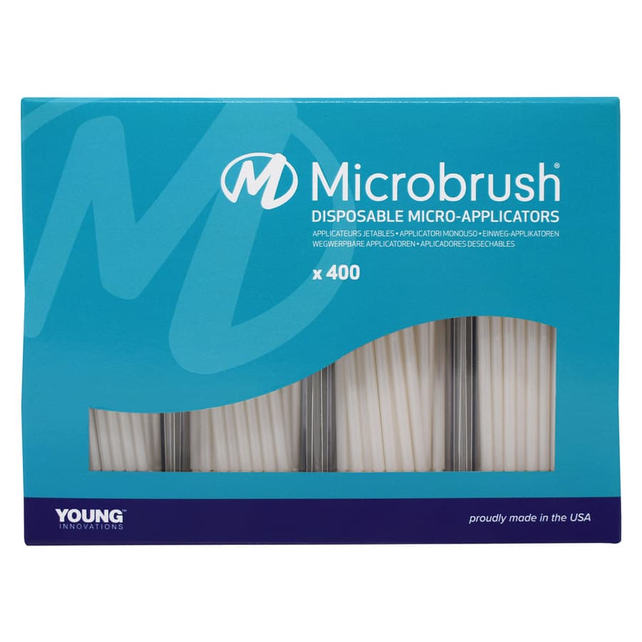 Microbrush Plus Micro-Applicator Dispenser Refills, Super Fine (1 mm), White, 400/Pk, PSF400 thumbnail 16