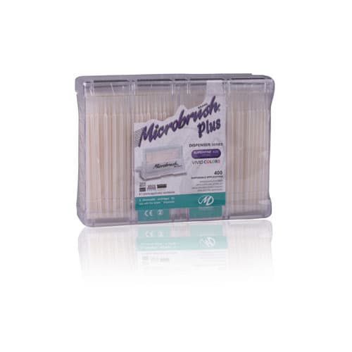 Microbrush Plus Dispenser Kit, Super Fine (1.0 mm), White, 400 Applicators, PSF400-KIT thumbnail 11