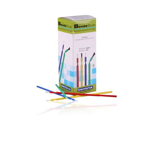 Benda Brush Mini Applicator, Fine Point, Assorted Colors, White Bristles, Single-Ended, 144/Box, 370111 thumbnail 14