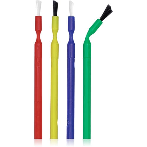 Centrix Benda Brush Disposable Applicator, Regular Point, Red Handle, Black Bristles, 576/Box, 370501 thumbnail 8