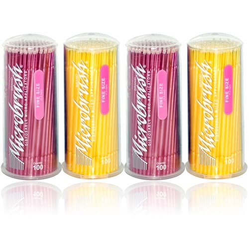 Microbrush Tube Series Disposable Micro Applicators, Fine (1.5 mm), Yellow/Pink, 400/Pk, MFA400 thumbnail 17