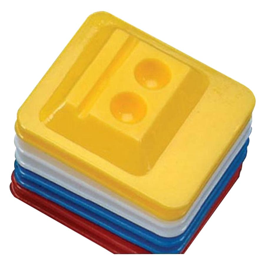 Bondwell Disposable Mixing Wells, 2-Well, Assorted Colors (White, Blue, Yellow, Red), 200/Box, 900MW-2A thumbnail 3
