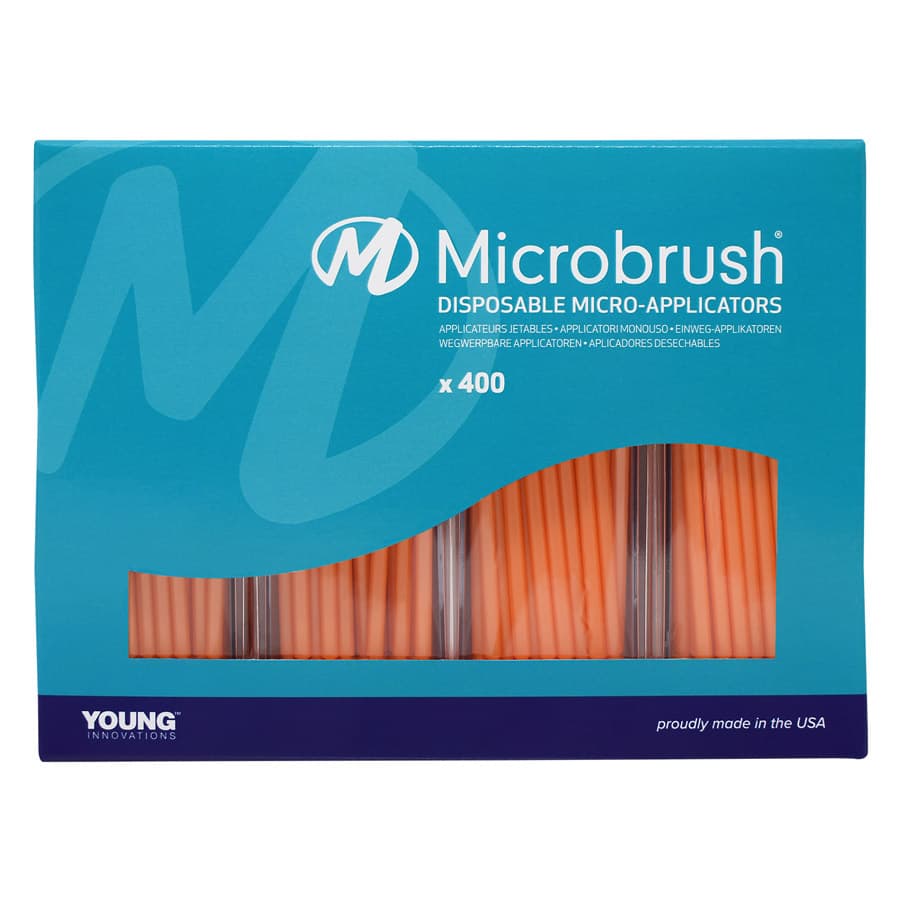 Microbrush Plus Micro-Applicator Dispenser Refills, Ultra Fine (0.5 mm), Orange, 400/Pk, PU400OR thumbnail 9