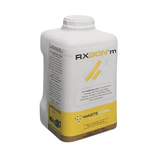 RXGONm Anesthetic Carpule Disposal Container, 3 Liter, Mail-Back with Pre-Paid Shipping, RGNM thumbnail 5