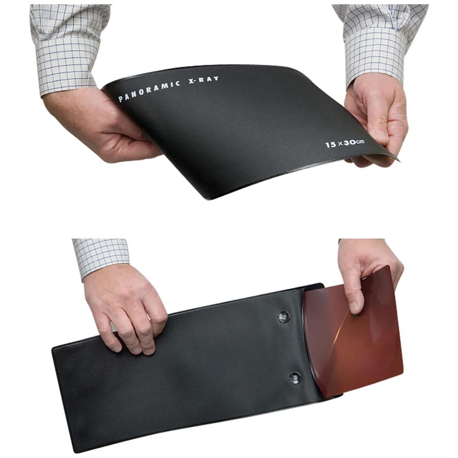 Flow Dental Flexible Panoramic Film Cassette, 15 x 30 cm, Non-Latex, for Panoramic Corp Machines, Ref 11532 thumbnail 2