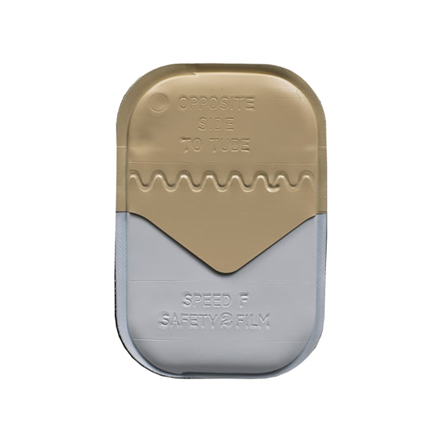 Flow X-Ray Xpress FV-54 Periapical X-Ray Film, Size #0, 2 Films per Packet, 100 Packets per Box - Flow X-Ray Xpress FV-54 Periapical X-Ray film #0 in a 2-Film Super Poly-Soft - Image 1