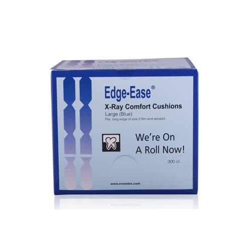 Crosstex Edge-Ease X-Ray Cushions, Small, White, Fits Short Edge of Size 1-2 Film & Sensors, 300/Box, BWEEW thumbnail 8