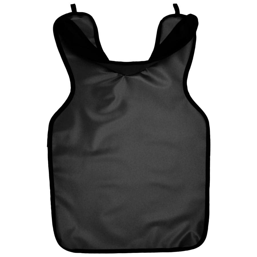 Cling Shield Lead-Free Protectall X-Ray Apron with Neck Collar, Adult, Black, 22-1/4" x 25-1/2", 0.3mm, 1 Each thumbnail 2