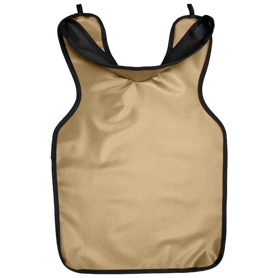 Cling Shield Lead-Free Protectall Apron with Neck Collar, Adult Vinyl, Mauve, 22.25" x 25.5", 0.3mm, 01KEZKNKE2FRBACR3XZTD16T3P thumbnail 2