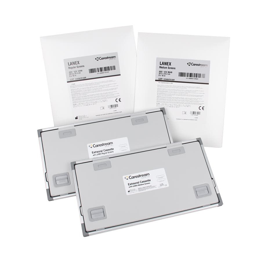 Carestream Lanex Medium Intensifying Screen, Double-Backed, 15 x 30 cm, 1 Pair, 1292671 thumbnail 2
