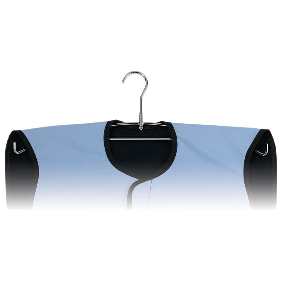 Panoramic X-Ray Apron Hanger with Swivel, Chrome-Plated Steel, 1/2" W x 22-1/4" L x 6-1/4" H, 31450DX thumbnail 5