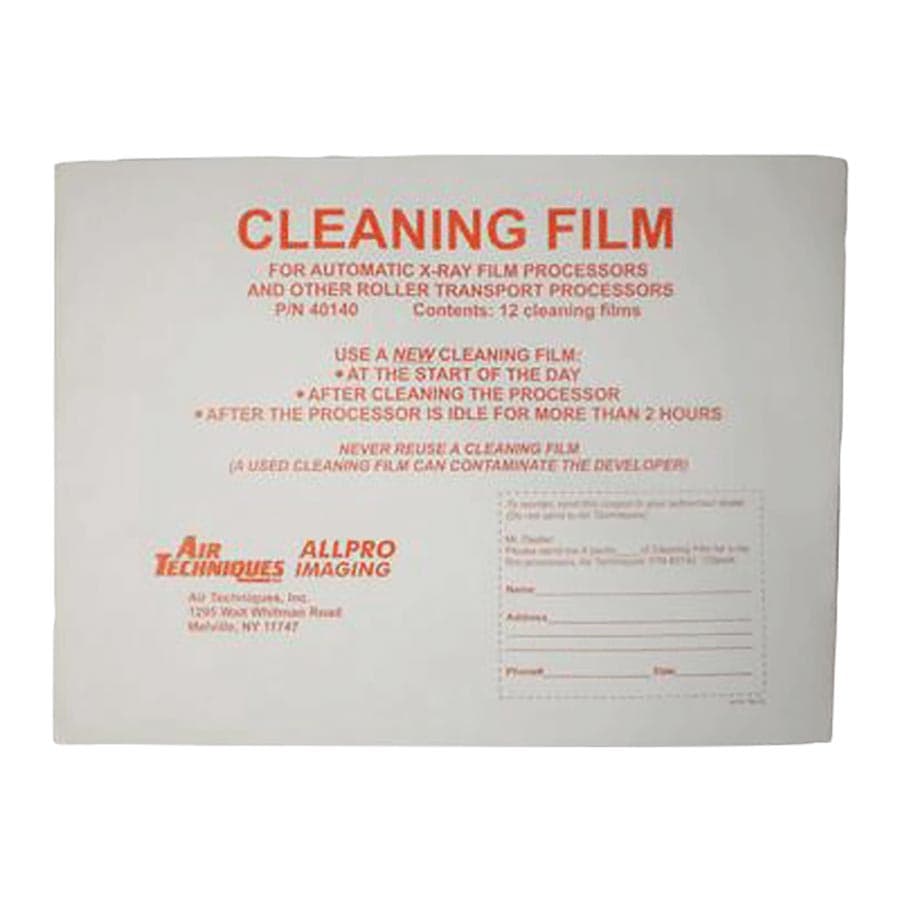Air Techniques Cleaning Film for Roller Processors, 9" x 12", 12 Sheets/Pk, 40140 thumbnail 6