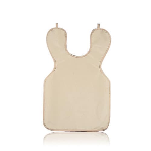Palmero Cling Shield Adult X-Ray Apron, No Collar, Beige Vinyl, 0.3 mm Lead, 22.25" x 24.25", #20 thumbnail 5