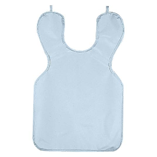 Cling Shield Patient Vinyl Apron, Adult - Mauve, 0.3 mm Lead Equivalency, No Collar, 22-1/4" x 24-1/4", 1/Pkg thumbnail 4