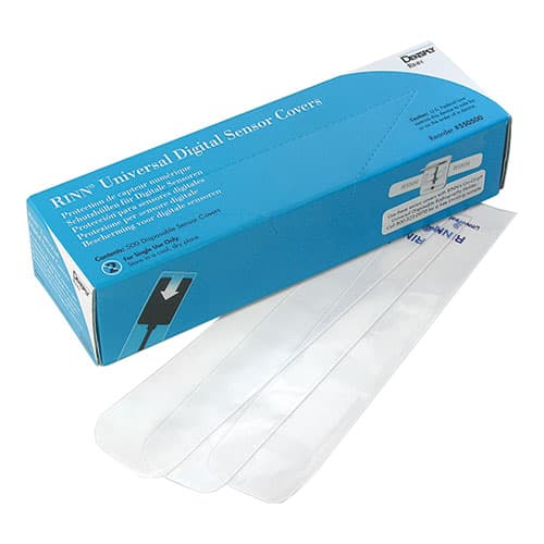 Dentsply Rinn Universal Digital Sensor Covers, 1.5" x 7", Size 1 & 2, Relaxed-Fit, 500/Box, 550500 thumbnail 14