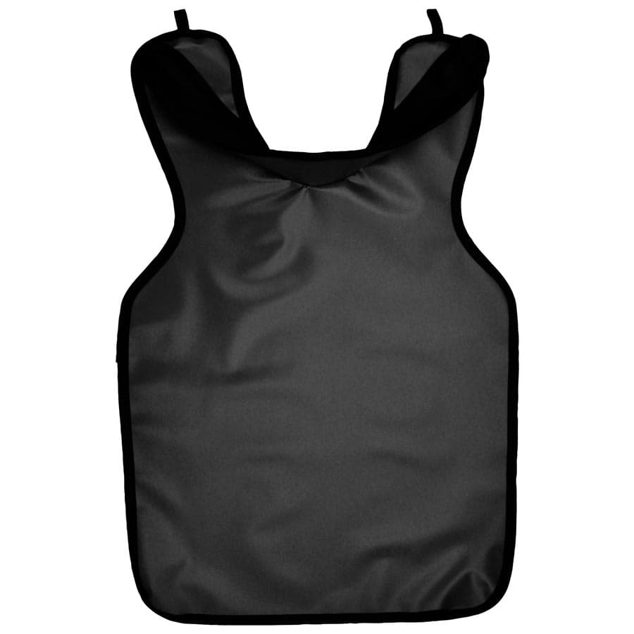 Cling Shield® Protectall Adult Lead-Lined X-Ray Apron with Neck Collar, .3mm Lead, Black Vinyl, 22-1/4" x 25-1/4", 24BLACK thumbnail 5