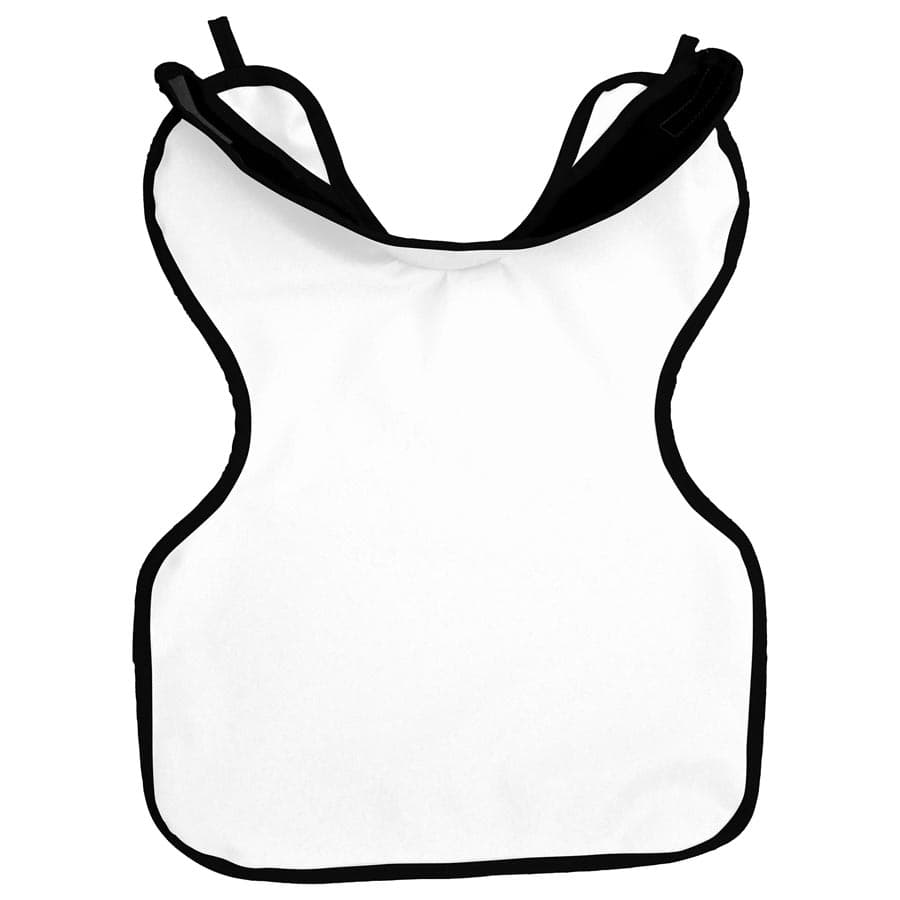 Cling Shield® White Lead-Lined Child Protectall Apron with Neck Collar, 0.3mm, 20" x 20" thumbnail 2