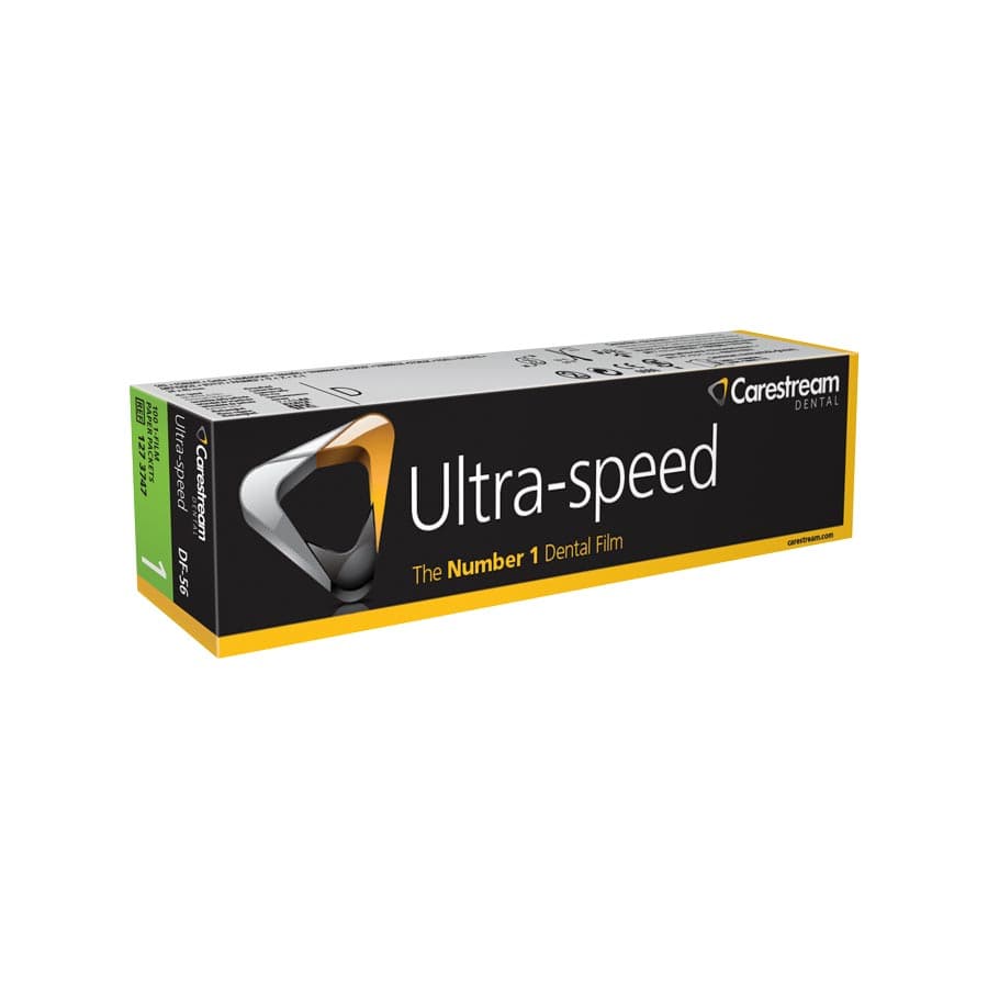 Carestream Ultra-Speed DF-56 Intraoral X-Ray Film, Size 1, Single Film Paper Packets, 100/Box, 1273747 thumbnail 13