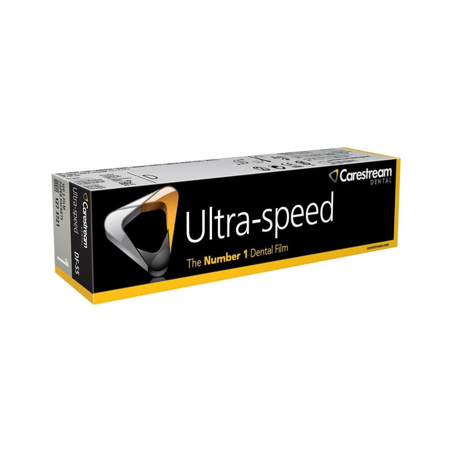 Carestream Ultra-Speed DF-55 Dental X-Ray Film, Size 1, Double Film, Paper Packets, 100/Box, 1273721 thumbnail 9
