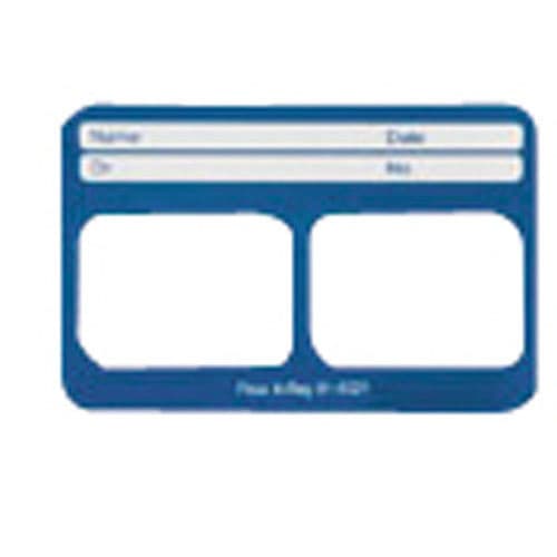 Flow Dental Perfect Pocket Film Mounts, Vinyl/Blue, 10 Window Bite Wing, Size 2, 100/Box, 81-2345 thumbnail 3