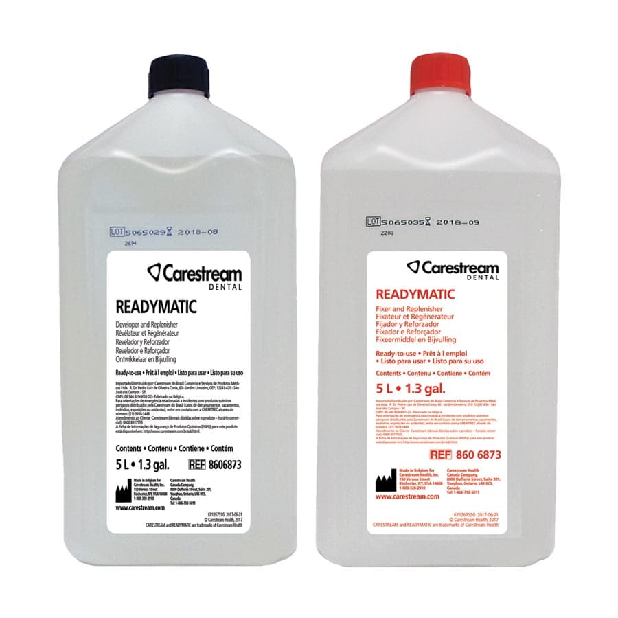 Readymatic Dental Developer & Fixer Chem Pack, 5 Liters Each, 2/Pack, 8606873 thumbnail 8