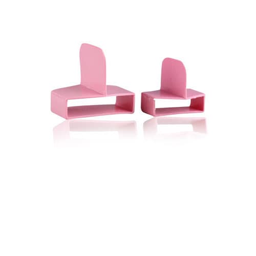 Wingers-H Classic Horizontal Bitewing Digital Sensor Holder, Small (Pink), Disposable, 125/Box, 088-026 thumbnail 4