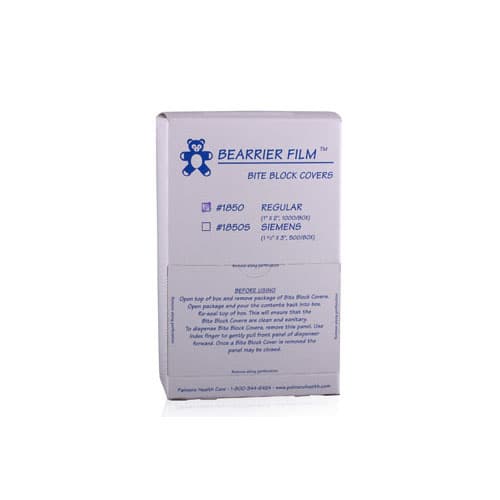 Plasdent Bite Block Covers, Clear, 2" x 3", 1000/Box, PS510 thumbnail 6