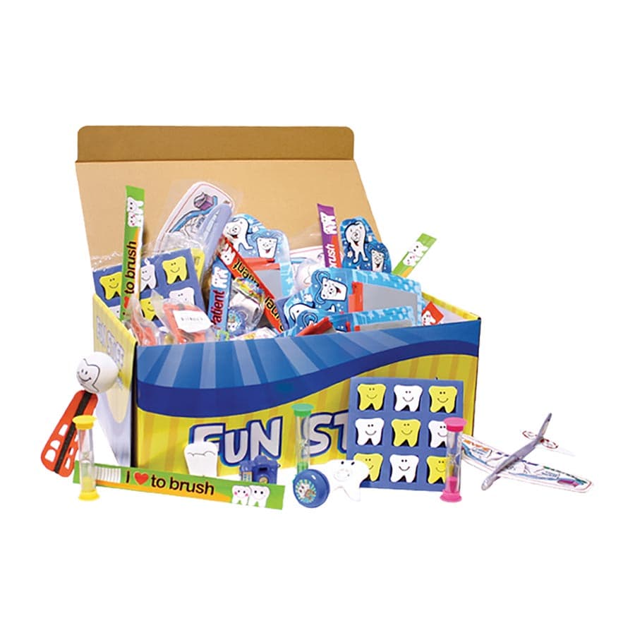 Dental Treasure Toy Chest Starter Kit with Box - 150 Mixed Toys, TC100 thumbnail 4