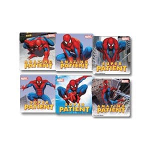 Spiderman Patient Stickers, Assorted, 2.5" x 2.5", 100/Roll, PS375 thumbnail 4