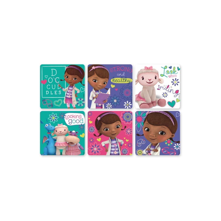 Disney Doc McStuffins Patient Stickers, 2.5" Square, Assorted Designs, 100/Roll, PS580 thumbnail 4