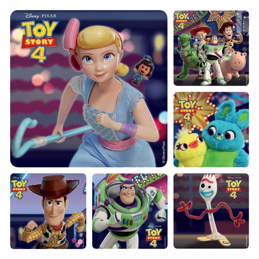 Sherman Specialty Disney Pixar Toy Story 4 Stickers, 2.5" Assorted Designs, 100/Roll, PS680 thumbnail 4
