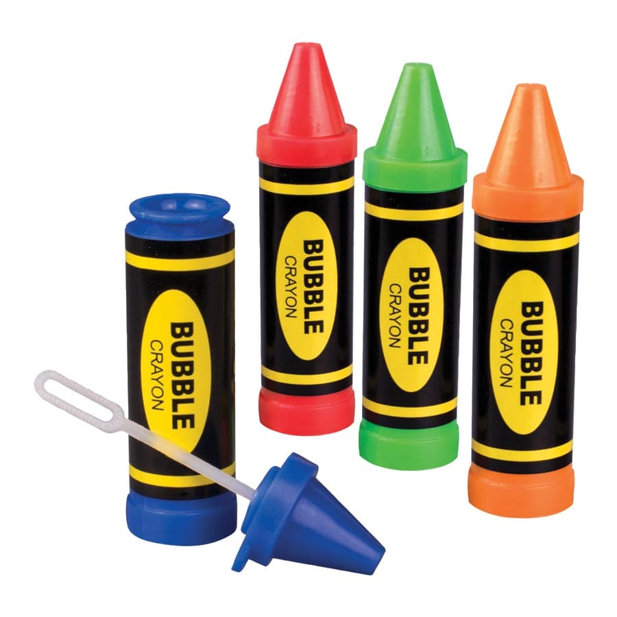 Sherman Specialty Crayon Bubbles, 3" Assorted Colors, 24/Pack, S25013 thumbnail 3