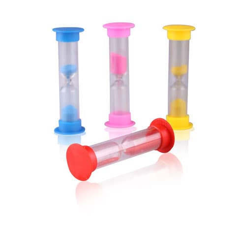 Sherman Specialty 3-Minute Brushing Sand Timers, Assorted Colors, 3.5", 50/Pkg, S2728 thumbnail 4