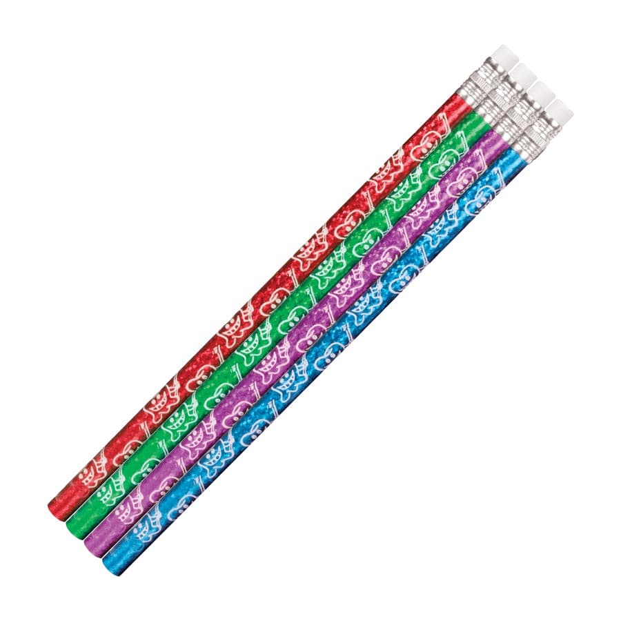 Sherman Specialty Sparkle Tooth Pencils, 7.5", Assorted Colors, 48/Pack, SS06 thumbnail 4