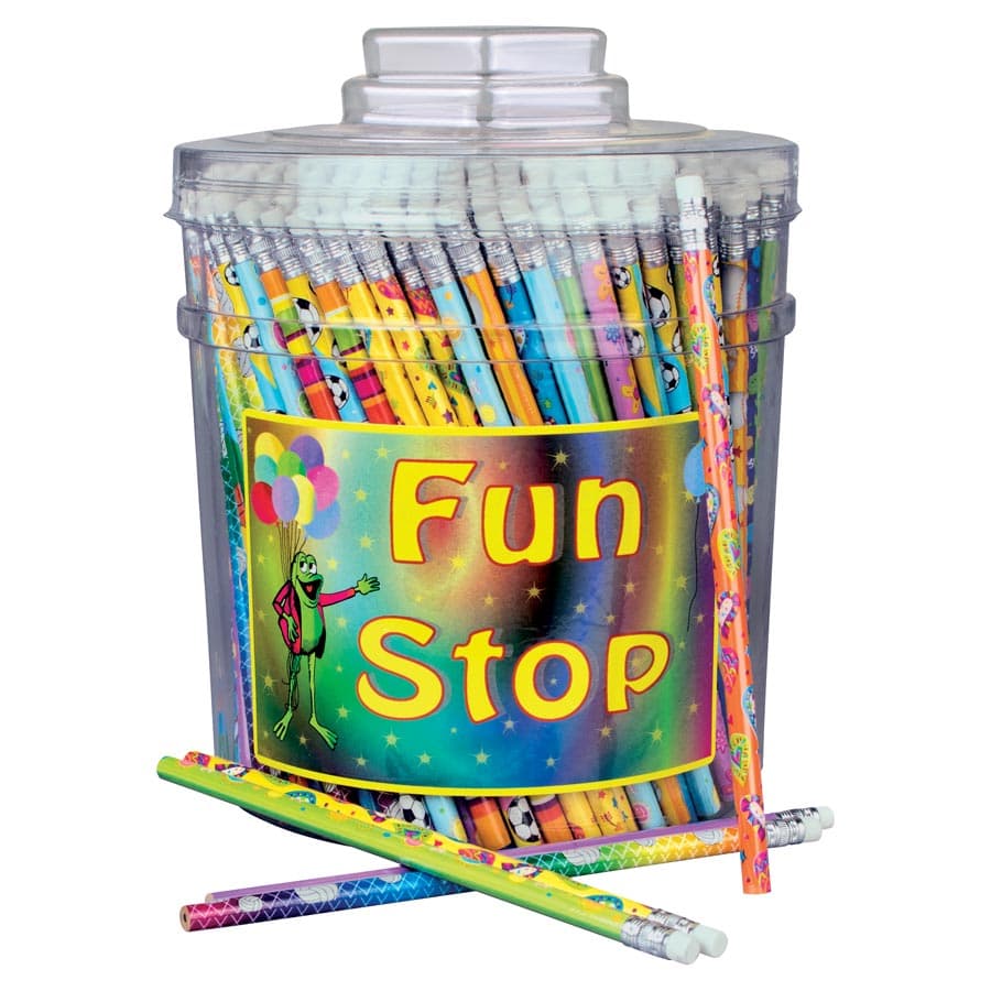 Sherman Specialty Value Pencil Canister Mix, Assorted Designs, 288/Canister, VA5 thumbnail 4