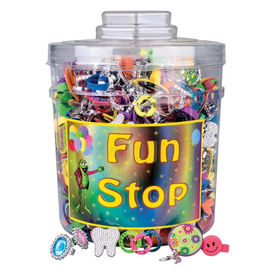 Sherman Specialty Value Ring Canister Mix, Assorted Colors, 600 Rings/Canister, VA8 thumbnail 2