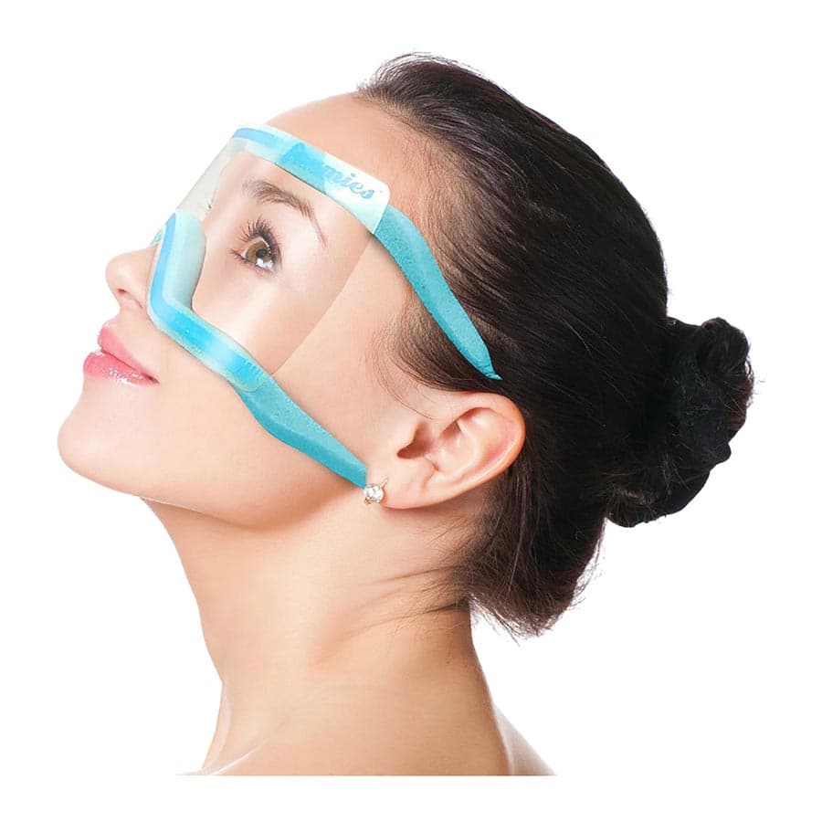 Dukal Foamies Disposable Protective Eyewear, Clear Lens, Small, 50/Box thumbnail 2
